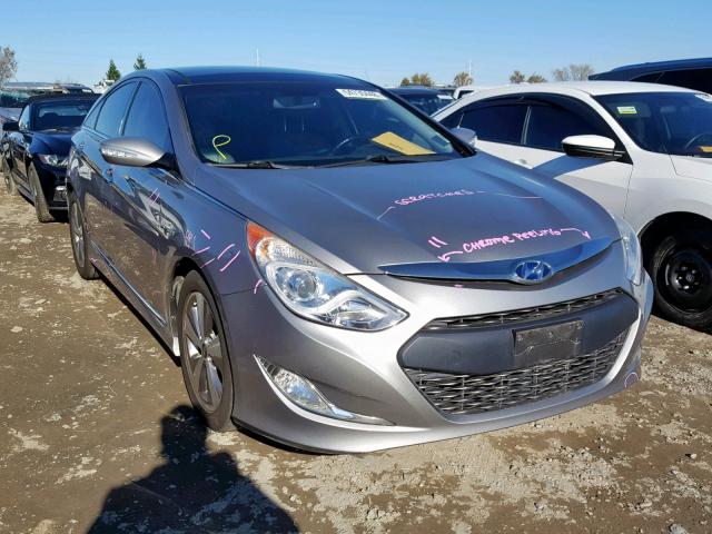 KMHEC4A46CA040079 - 2012 HYUNDAI SONATA HYB GRAY photo 1