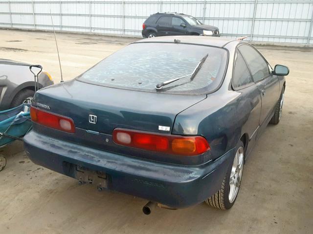 JH4DC4342VS012644 - 1997 ACURA INTEGRA RS GREEN photo 4