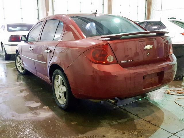 1G1AF5F53A7126938 - 2010 CHEVROLET COBALT 2LT RED photo 3