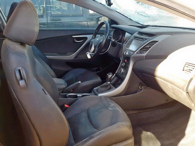 KMHDH6AH6EU024039 - 2014 HYUNDAI ELANTRA CO SILVER photo 5