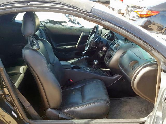 4A3AE45G31E066420 - 2001 MITSUBISHI ECLIPSE SP BLACK photo 5