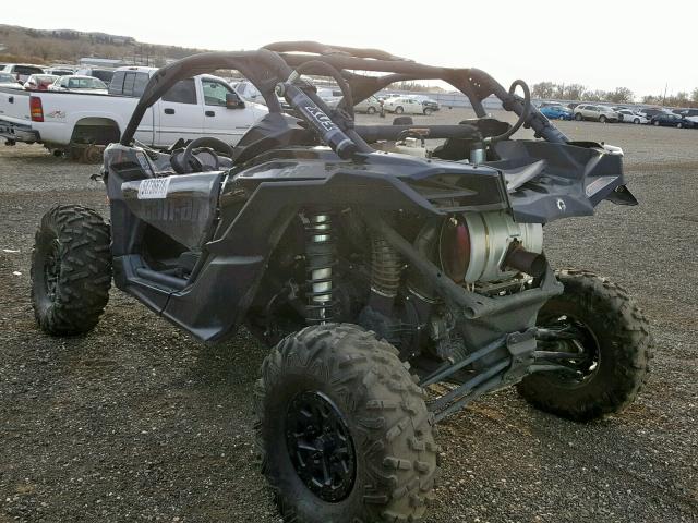 3JBVXAW46JK004777 - 2018 CAN-AM MAVERICK X BLACK photo 3