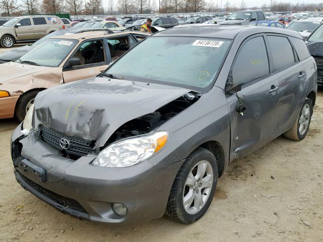 2T1KR30E36C570861 - 2006 TOYOTA COROLLA MA GRAY photo 2