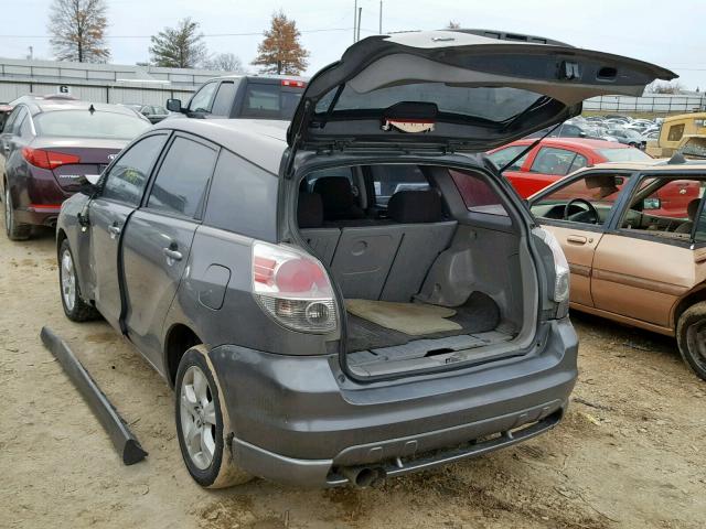 2T1KR30E36C570861 - 2006 TOYOTA COROLLA MA GRAY photo 3