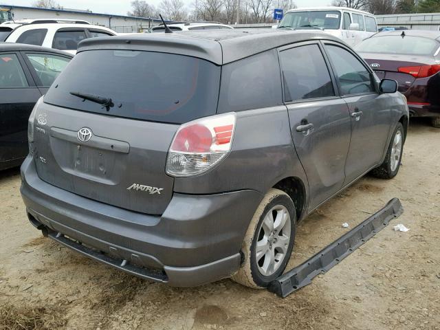 2T1KR30E36C570861 - 2006 TOYOTA COROLLA MA GRAY photo 4