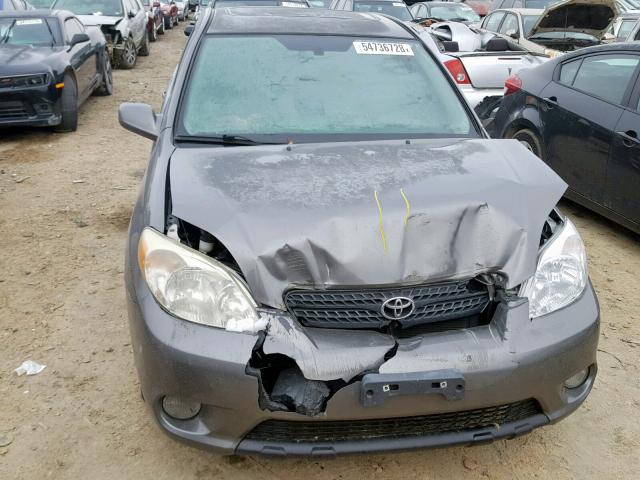 2T1KR30E36C570861 - 2006 TOYOTA COROLLA MA GRAY photo 7