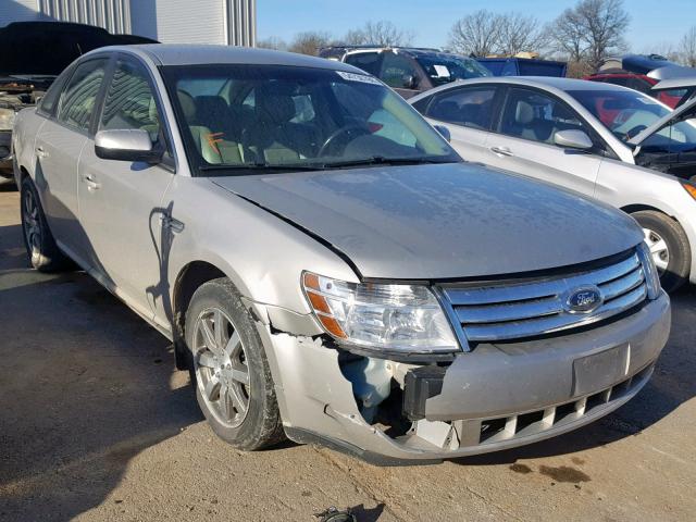 1FAHP24W68G104171 - 2008 FORD TAURUS SEL SILVER photo 1