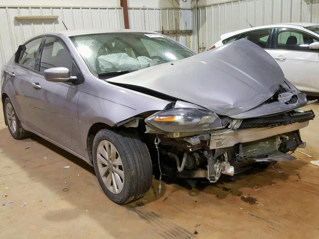 1C3CDFBB3ED869022 - 2014 DODGE DART SXT GRAY photo 1