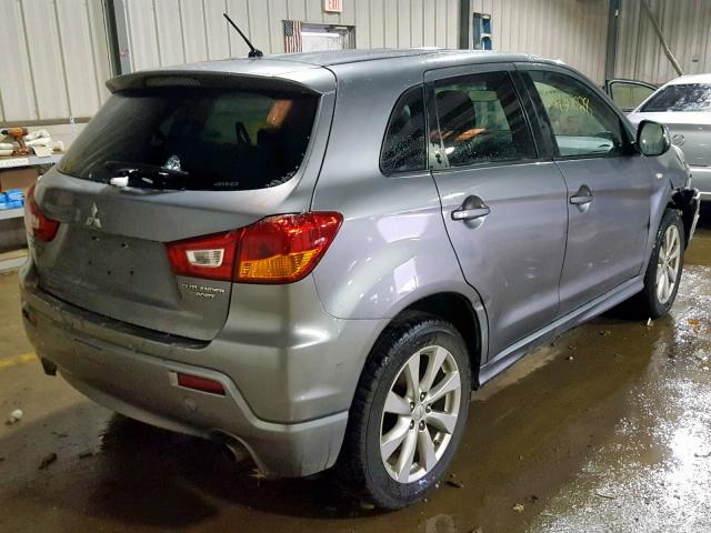 JA4AR4AU7CZ007072 - 2012 MITSUBISHI OUTLANDER GRAY photo 4