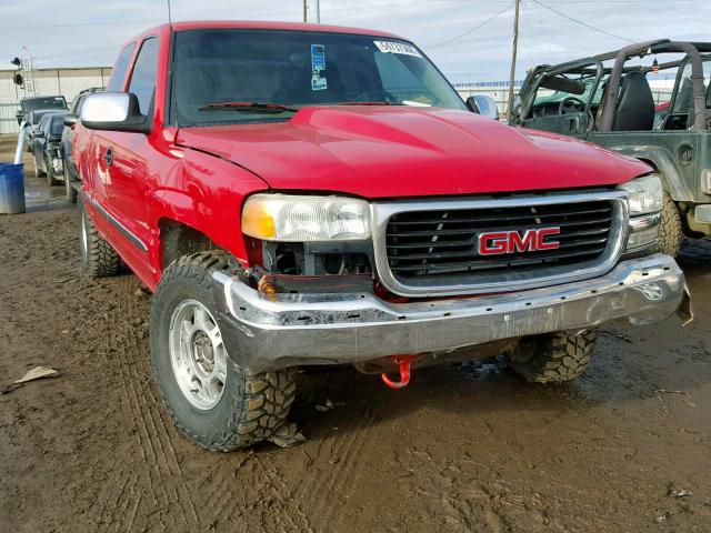 1GTEK19T0XE510171 - 1999 GMC NEW SIERRA RED photo 1