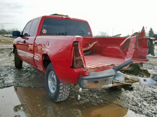 1GTEK19T0XE510171 - 1999 GMC NEW SIERRA RED photo 3