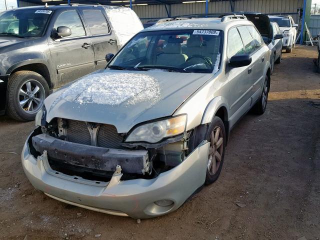 4S4BP61C877341207 - 2007 SUBARU LEGACY OUT GREEN photo 2