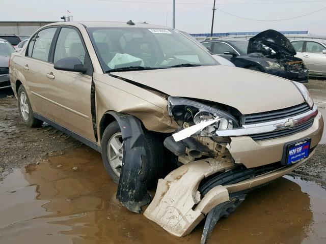 1G1ZT54885F310552 - 2005 CHEVROLET MALIBU LS 金色 照片 1