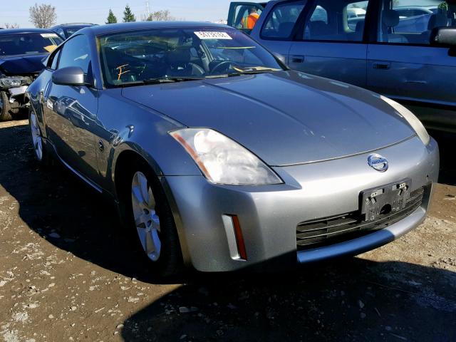 JN1AZ34E64T063886 - 2004 NISSAN 350Z COUPE GRAY photo 1