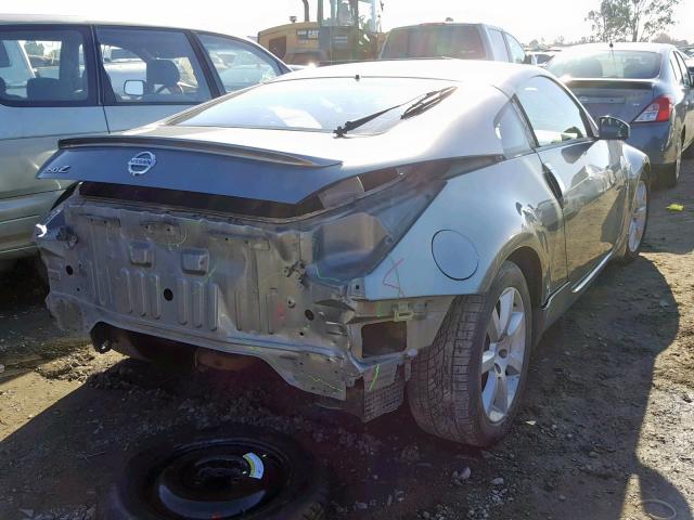 JN1AZ34E64T063886 - 2004 NISSAN 350Z COUPE GRAY photo 4