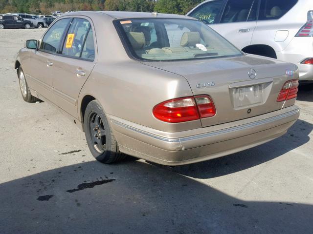 WDBJF65J41B215909 - 2001 MERCEDES-BENZ E 320 GOLD photo 3