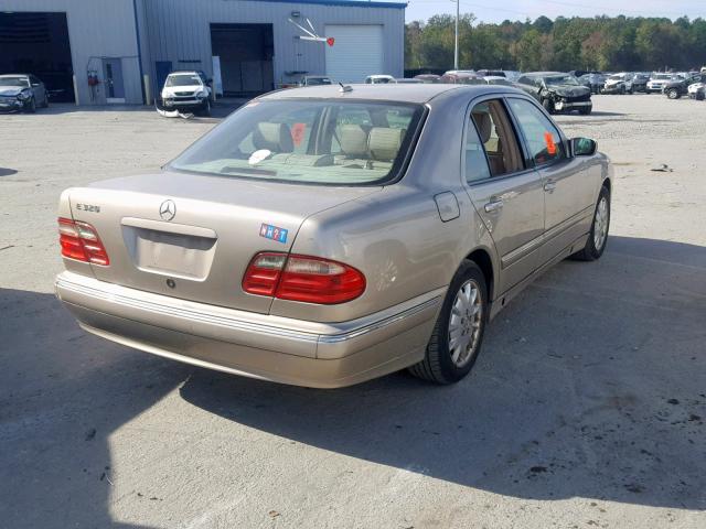 WDBJF65J41B215909 - 2001 MERCEDES-BENZ E 320 GOLD photo 4