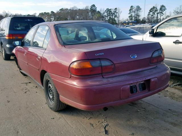 1G1ND52FX4M691778 - 2004 CHEVROLET CLASSIC BURGUNDY photo 3