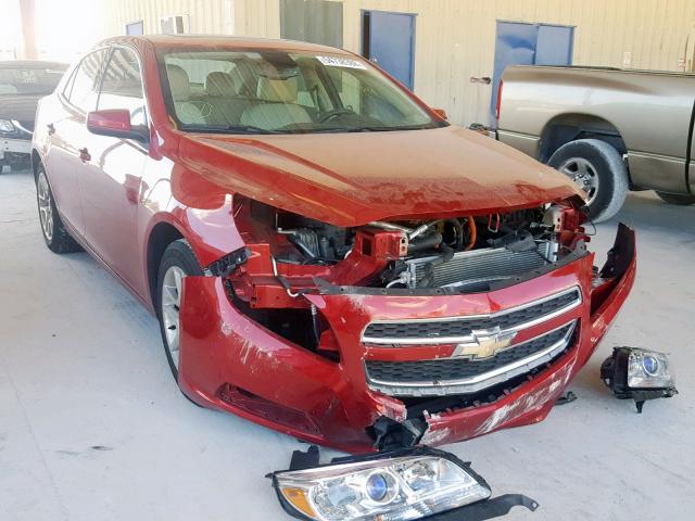 1G11D5RR7DF104181 - 2013 CHEVROLET MALIBU 1LT RED photo 1