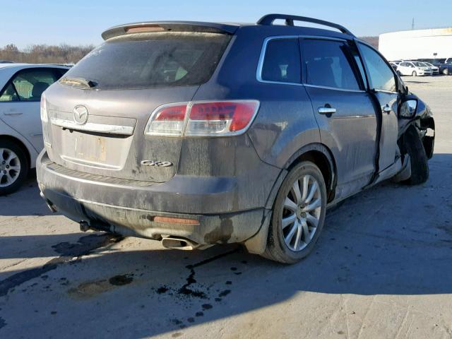 JM3TB38V780130997 - 2008 MAZDA CX-9 GRAY photo 4