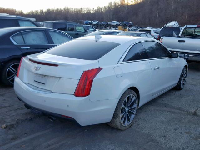 1G6AL1R3XF0127347 - 2015 CADILLAC ATS PREMIU WHITE photo 4