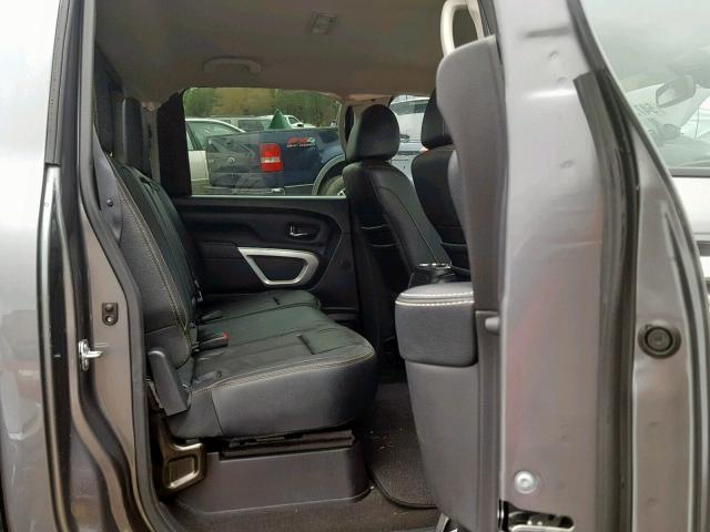 1N6AA1E69HN527521 - 2017 NISSAN TITAN SILVER photo 6