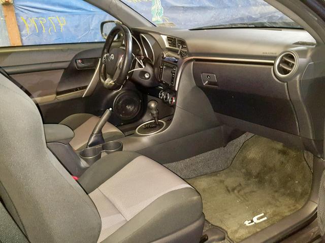 JTKJF5C76FJ009287 - 2015 TOYOTA SCION TC 灰色 照片 5