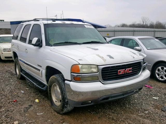 1GKEC13Z43J278626 - 2003 GMC YUKON WHITE photo 1