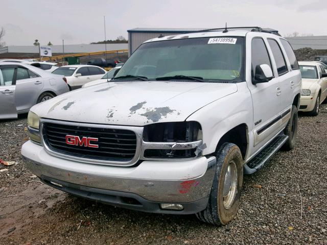 1GKEC13Z43J278626 - 2003 GMC YUKON WHITE photo 2