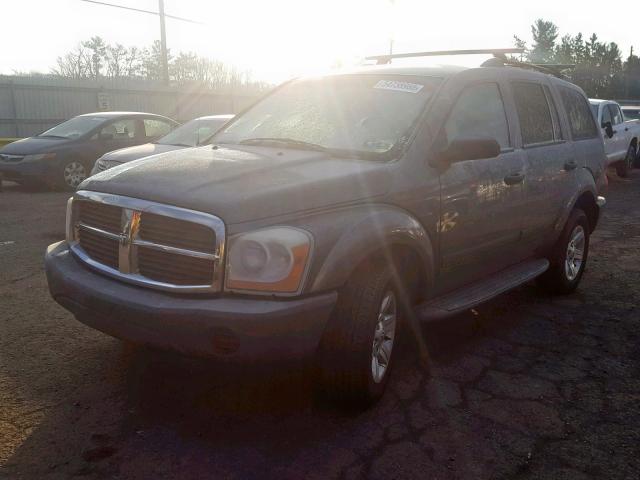 1D4HB38N75F596097 - 2005 DODGE DURANGO ST GRAY photo 2