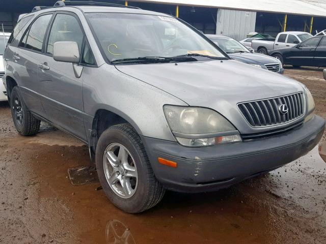 JT6GF10U7Y0080387 - 2000 LEXUS RX 300 SILVER photo 1