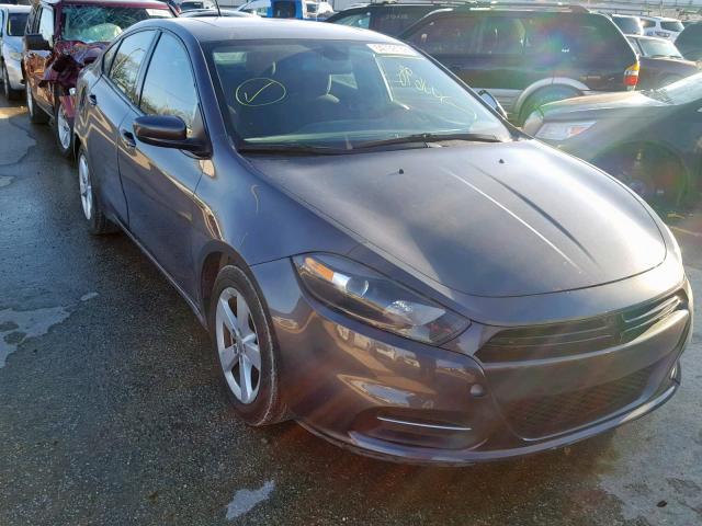 1C3CDFBB1FD406880 - 2015 DODGE DART SXT GRAY photo 1