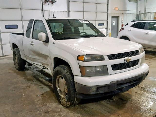 1GCKTCDE7A8127256 - 2010 CHEVROLET COLORADO L WHITE photo 1