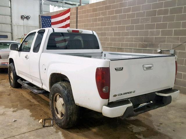 1GCKTCDE7A8127256 - 2010 CHEVROLET COLORADO L WHITE photo 3