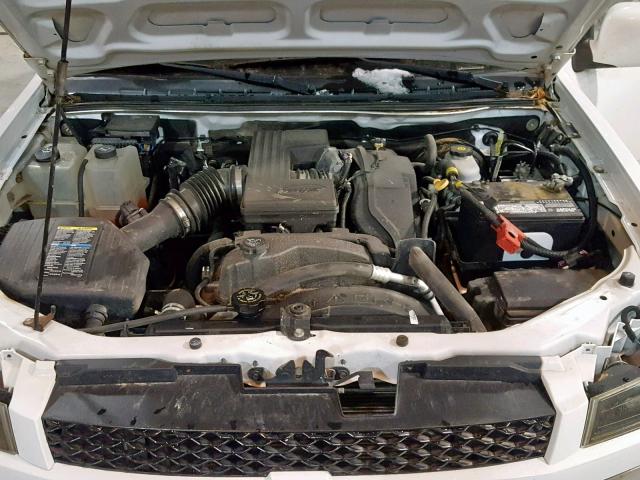 1GCKTCDE7A8127256 - 2010 CHEVROLET COLORADO L WHITE photo 7