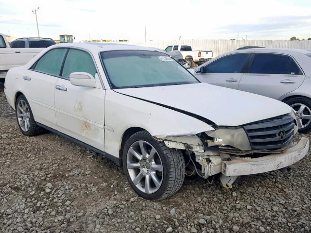 JNKAY41E73M001656 - 2003 INFINITI M45 WHITE photo 1