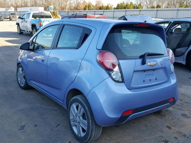 KL8CB6S95EC497048 - 2014 CHEVROLET SPARK LS PURPLE photo 3