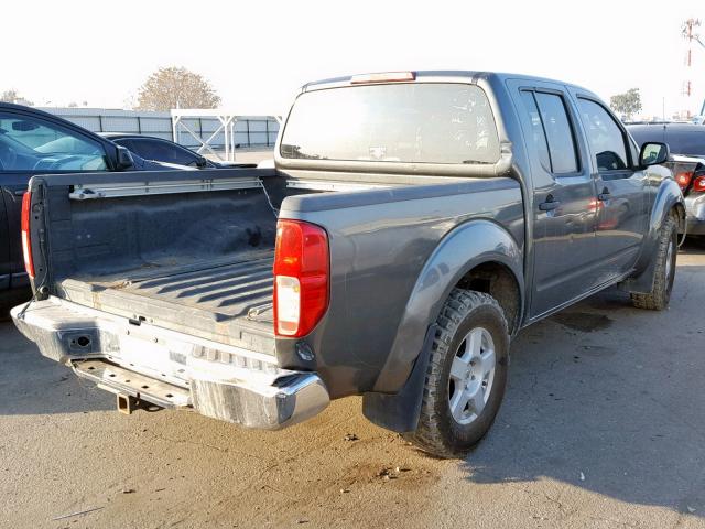 1N6AD07U15C405353 - 2005 NISSAN FRONTIER C CHARCOAL photo 4