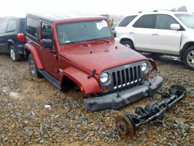 1C4AJWAG6CL289890 - 2012 JEEP WRANGLER S RED photo 1