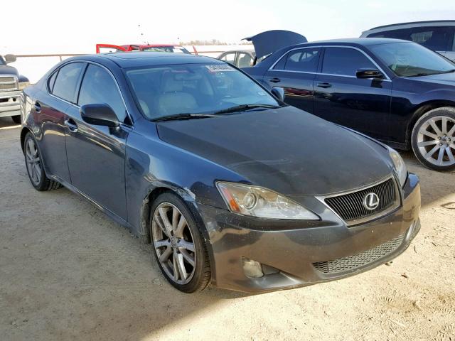 JTHBK262872028715 - 2007 LEXUS IS 250 GRAY photo 1