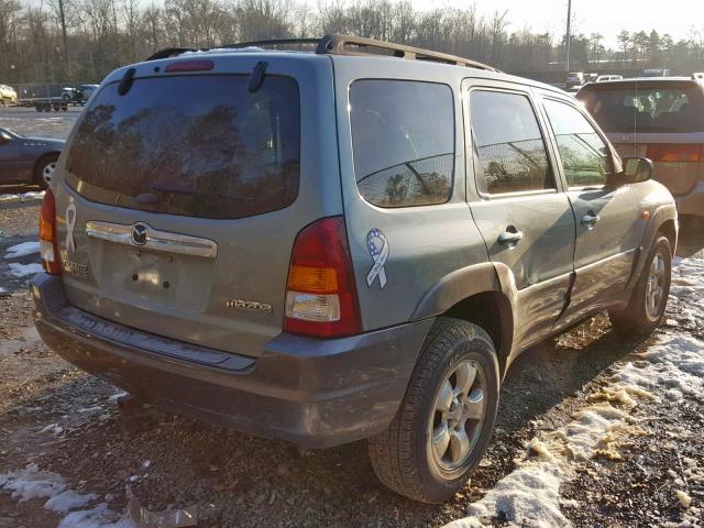 4F2CZ94103KM18559 - 2003 MAZDA TRIBUTE LX GREEN photo 4