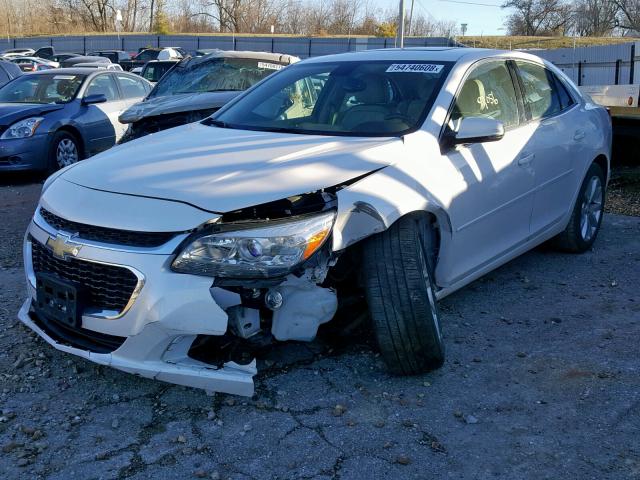 1G11D5SL7FF289485 - 2015 CHEVROLET MALIBU 2LT WHITE photo 2