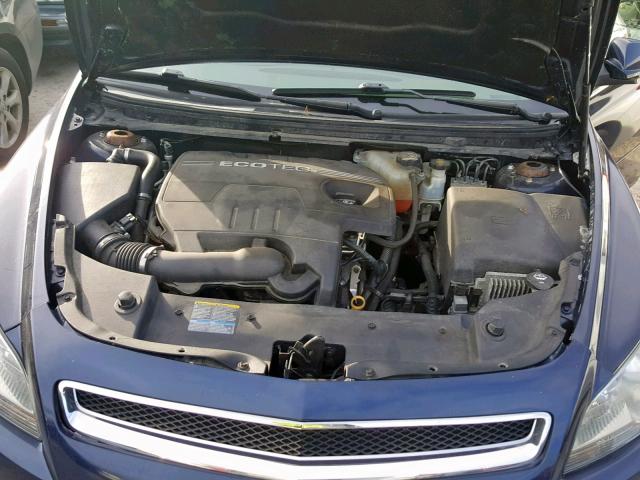 1G1ZC5EB3AF197257 - 2010 CHEVROLET MALIBU 1LT 蓝色 照片 7