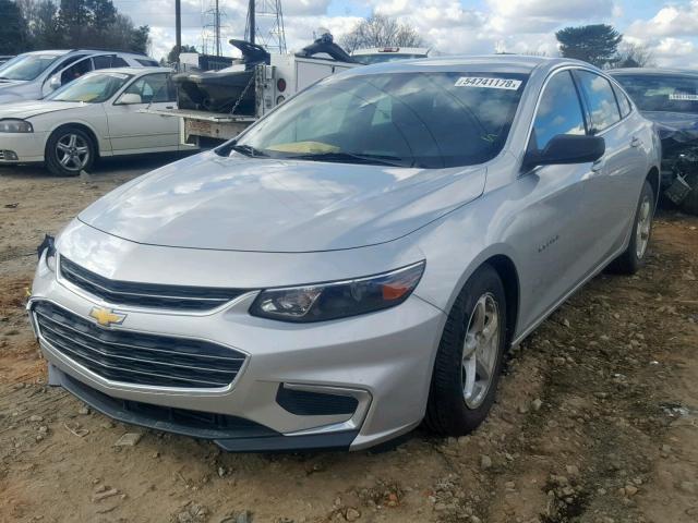 1G1ZB5ST8GF317546 - 2016 CHEVROLET MALIBU LS 银色 照片 2