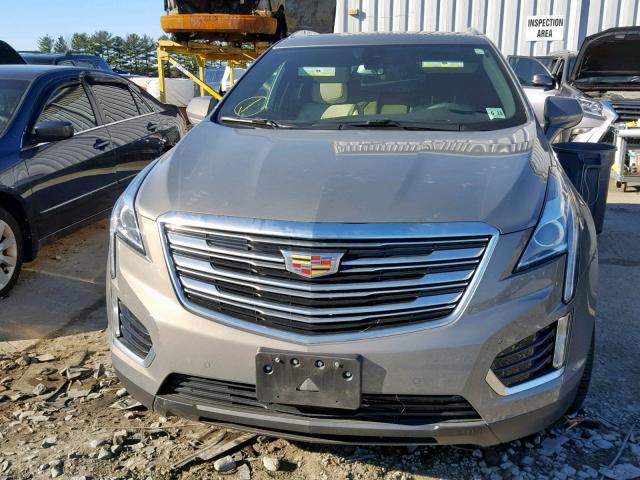 1GYKNDRS4JZ138251 - 2018 CADILLAC XT5 LUXURY BROWN photo 9