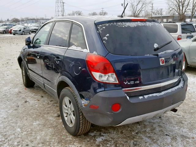 3GSCL33P19S625418 - 2009 SATURN VUE XE BLUE photo 3