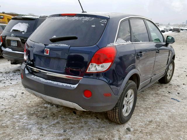 3GSCL33P19S625418 - 2009 SATURN VUE XE BLUE photo 4