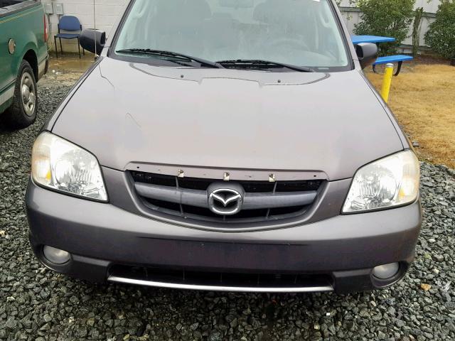 4F2CZ96123KM46506 - 2003 MAZDA TRIBUTE ES GRAY photo 9