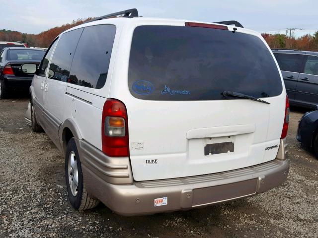 1GMDV23E05D142933 - 2005 PONTIAC MONTANA WHITE photo 3