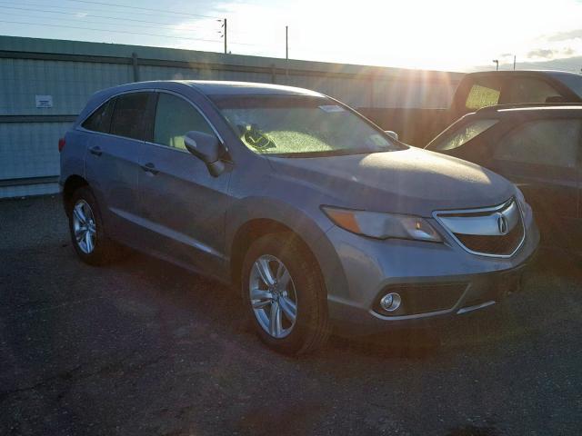 5J8TB4H50FL013211 - 2015 ACURA RDX TECHNO SILVER photo 1